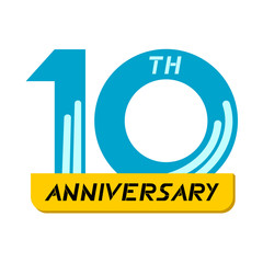 10th anniversary symbol
