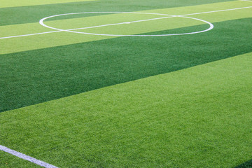 artificial grass football field