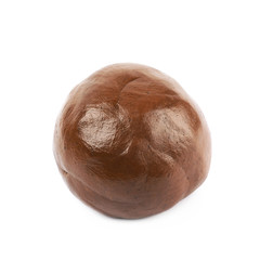 Cookie dough ball isolated