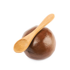 Cookie dough ball isolated