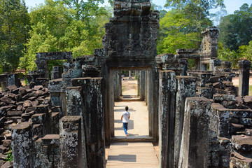 Angkor Thom City in Siem Reap, Cambodia