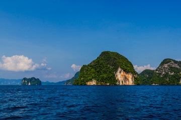 Island lagoon at the ocean, Thailand