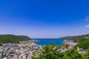 奄美市名瀬俯瞰