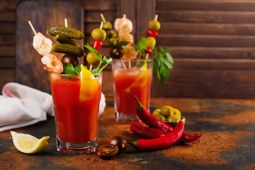 Bloody Mary cocktail