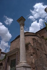 Roman Forum in Rome, Italy