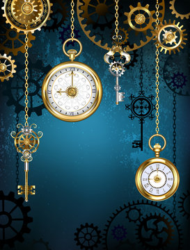 Design with clocks and gears