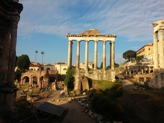 Roman Forum in Rome, Italy