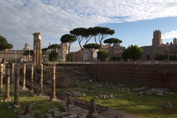Obraz premium Roman Forum in Rome, Italy