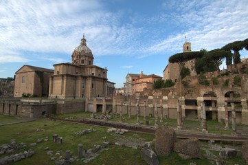 Roman Forum in Rome, Italy