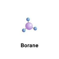 Borane, trihydridoboron or borine, is an inorganic compound with the chemical formula BH3, it is a colourless gas. Borine is both the simplest member of boranes, and the prototype of monoboranes
