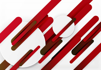 Cut 3d paper color straight lines abstract background