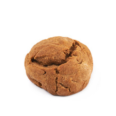 Ginger cookie isolated