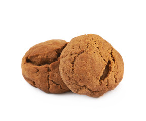 Ginger cookie isolated