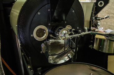 Roasted coffee beans Smooth focus image