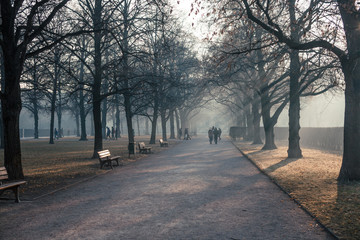 Morning in Munich. 