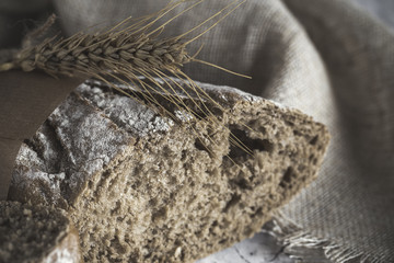 Loaves of integral bread