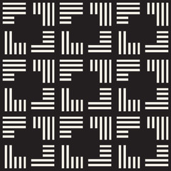 Seamless pattern with stripes. Vector abstract background. Stylish lattice structure