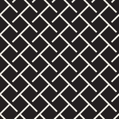 Seamless woven stripes lattice pattern. Modern stylish texture. Repeating abstract background with interlacing lines. Simple grid
