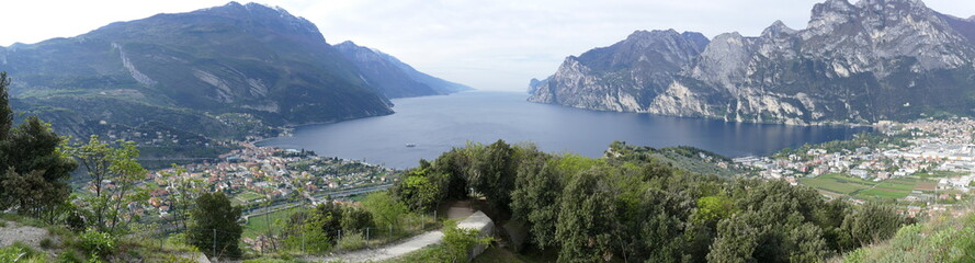 Obraz na płótnie Canvas Escursione a Monte Brione – Riva del Garda – Torbole 