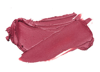 smear paint of cosmetic and beauty products