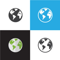 Internet and Web Icon Vector Illustration