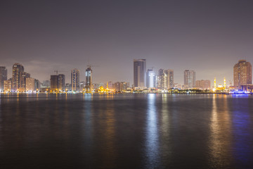 Obraz premium Sharjah skyline