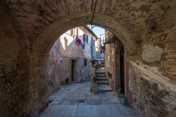 Capalbio, Italy - The historic center of the medieval town in Tuscany region, very famous...
