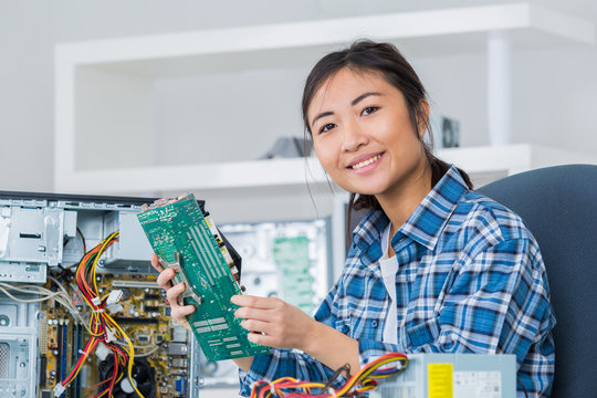 a happy worker