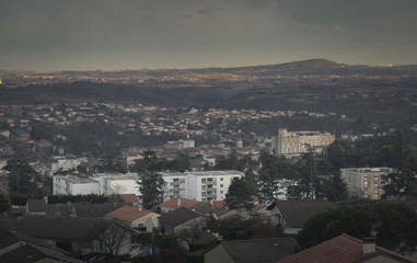 les toits de la ville