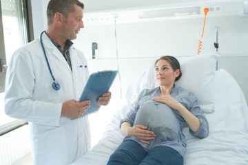 monitoring the pregnant woman