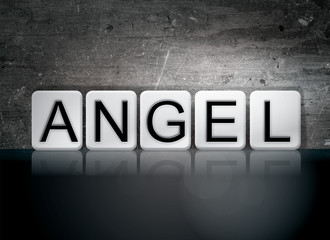 Angel Concept Tiled Word