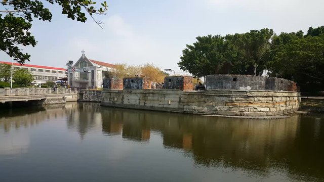 Colonial City wall of Tainan