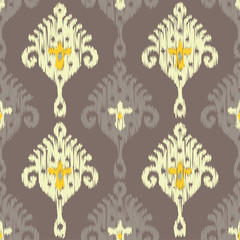 Ethnic boho seamless pattern. Retro motif. Vector illustration.
