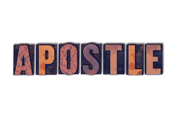 Apostle Concept Isolated Letterpress Word