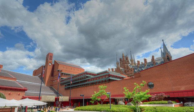 British Library In London, UK