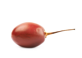 Ripe tamarillo fruit isolated