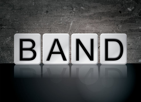 Band Concept Tiled Word