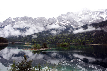 Eibsee unter der Zugspitze