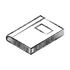 text book isolated icon vector illustration design