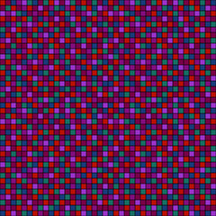 Seamless vector pattern with squares. Simple checkered graphic design. drawn background with little decorative elements. Print for wrapping, web backgrounds, fabric, decor, surface