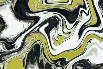 Mix of green, white and black pattern texture abstract background