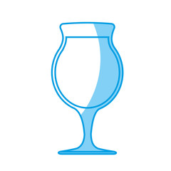 cocktail drink icon over white background. vector illustration
