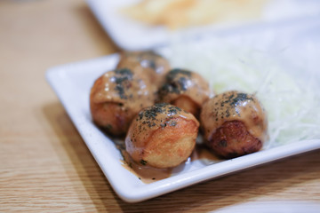 Takoyaki fried balls