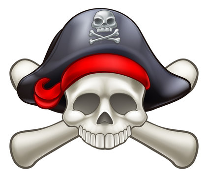 Pirate Skull and Crossbones