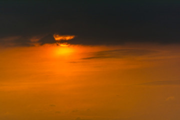 Fototapeta premium Orange Sunset