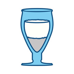 Delicious cocktail drink icon vector illustration graphic design