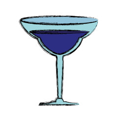 Delicious cocktail drink icon vector illustration graphic design