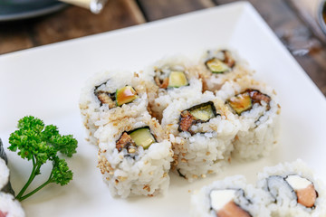 Sushi roll - japanese food