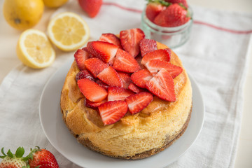 Erdbeer Käsekuchen 