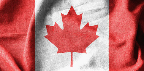 Canada Cotton Flag